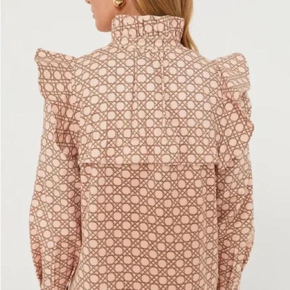 Tuckernuck Petal Cane Winnie Blouse/ S
